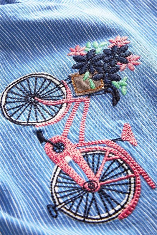 gobelin κεντήματα δημιουργικές ιδέες ιδέες διακόσμησης DIY ιδέες σκέφτονται διαφορετικά από το παλιό στο νέο ποδήλατο
