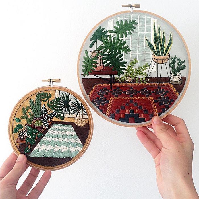 gobelin κεντήματα δημιουργικές ιδέες deco ιδέες diy ιδέες σκέφτονται διαφορετικά από παλιά σε νέα νεαρός σχεδιαστής