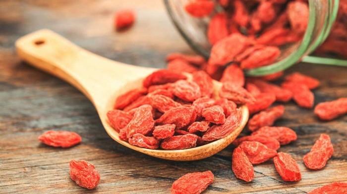 goji berries υγιεινά pick-me-up ξηρά φρούτα