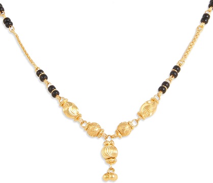 Akılda kalıcı Altın Mangalsutra Tasarımı
