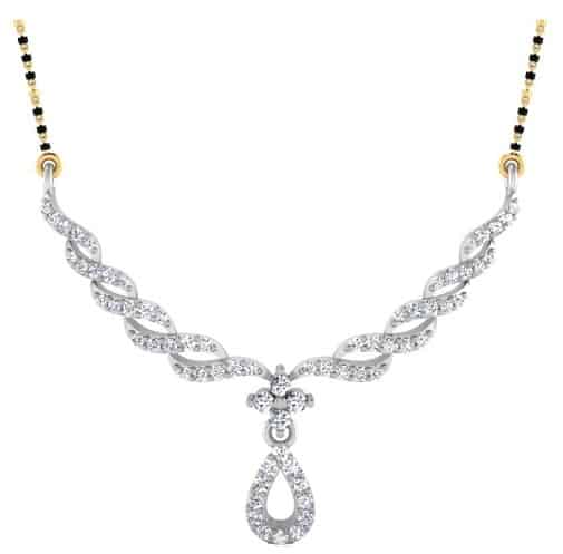 Beyaz Altın Mangalsutra
