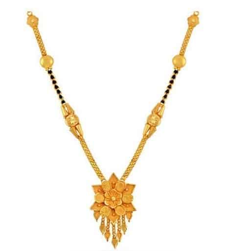 Son Tasarımcı Altın Mangalsutra