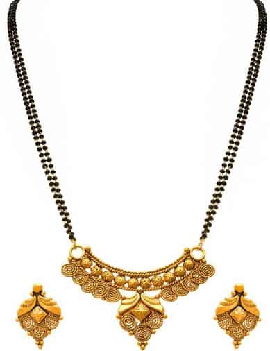 Altın Kaplama Mangalsutra