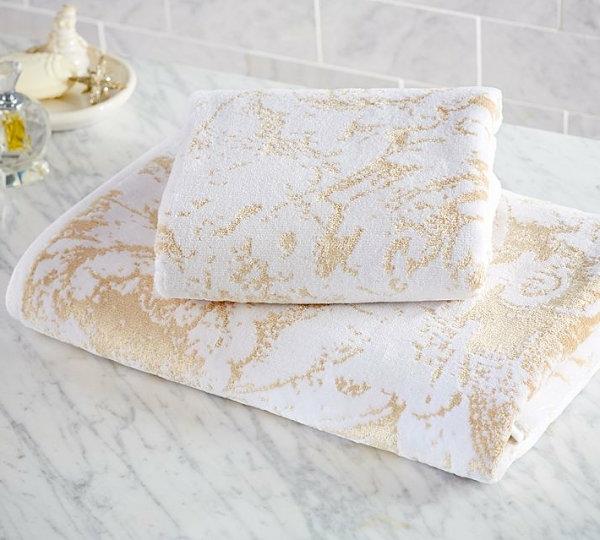 πετσέτες μπάνιου goldtouch με διακριτικό μοτίβο