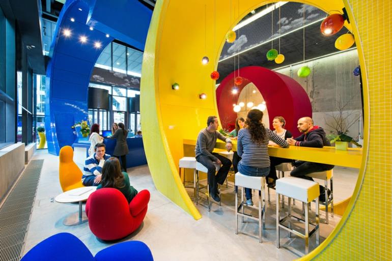 google campus dublin έπιπλα γραφείου στρες στη δουλειά