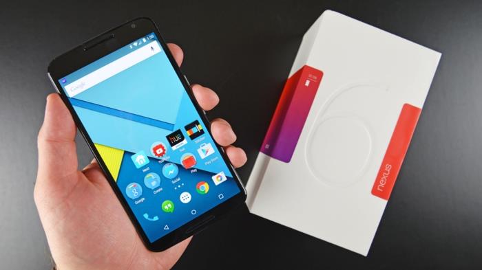 google nexus 6 νέα σχεδίαση σύγχρονης τεχνολογίας