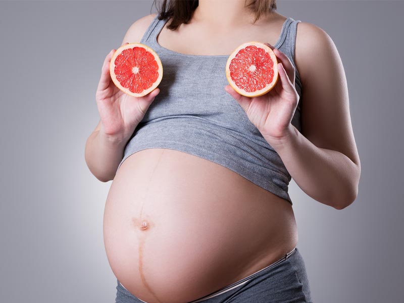 greipfrutas nėštumo metu