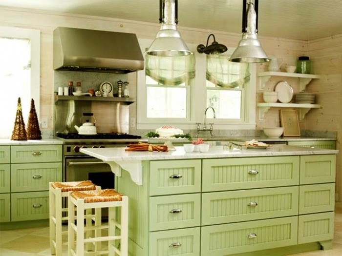 λαβές για ντουλάπια κουζίνας πράσινα ντουλάπια κρεμαστά φωτιστικά νησιού κουζίνας