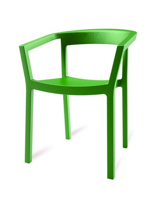 πράσινες καρέκλες σχεδιαστών ακρυλική πραγματική δομή τραπεζαρία