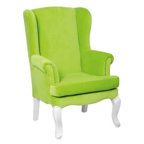πράσινες σχεδιαστικές καρέκλες και πολυθρόνες άνετα επικαλυμμένες πλάτες πολυθρόνας