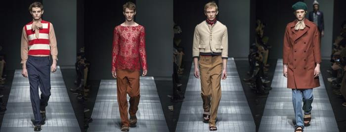 ανδρική συλλογή μόδας guccio gucci 2015