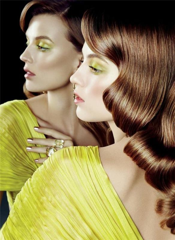 συμβουλές περιποίησης μαλλιών kevin murphy μελαχρινή χρυσή απόχρωση κίτρινο φόρεμα