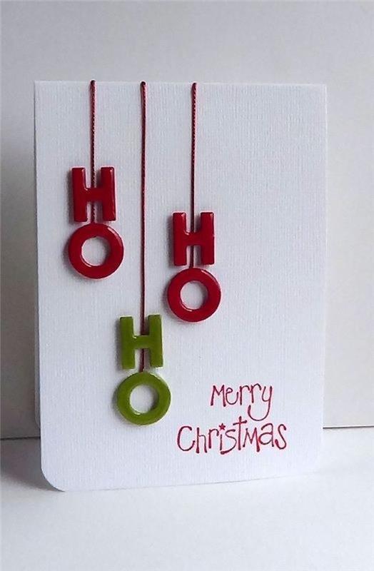 Χριστουγεννιάτικες κάρτες διακοσμητικά κρεμαστά τσίμπημα