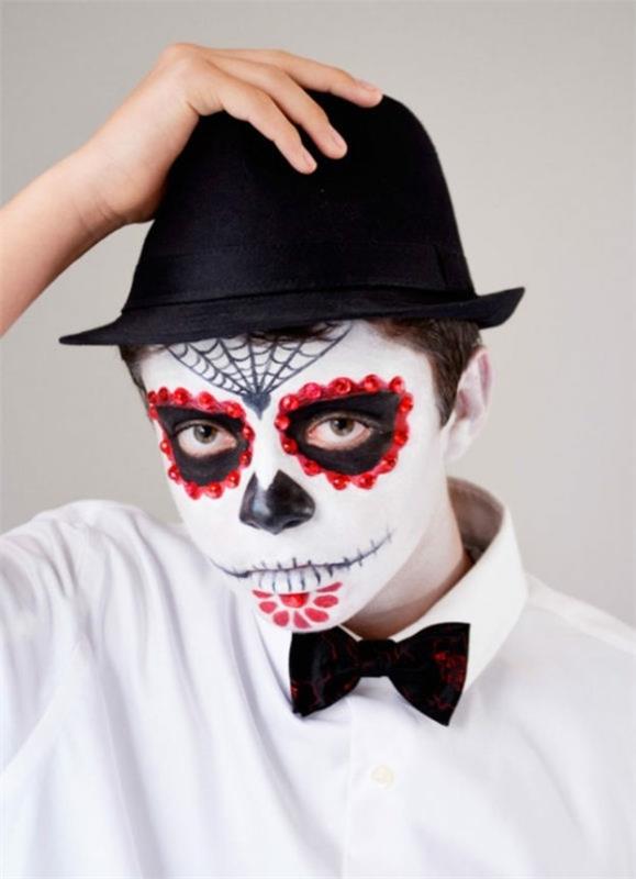 αποκριάτικα πρόσωπα dia de muertos