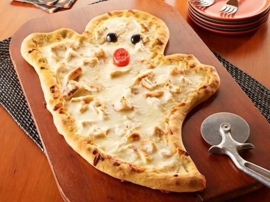 Απόκριες ιδέες για πίτσα φάντασμα