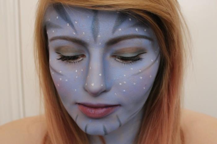 αποκριες μακιγιαζ ιδεες γυναικεια avatar look