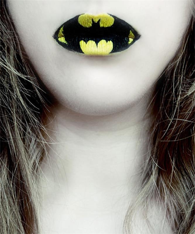 Απόκριες συμβουλές μακιγιάζ από την Εύα Πέρνας για τα χείλη make-up badman