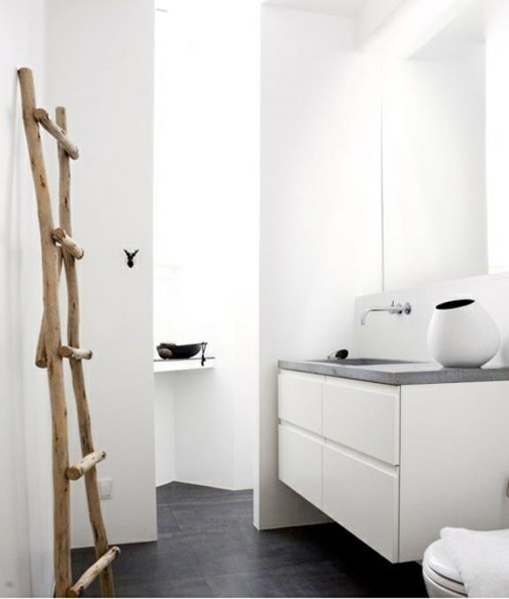 πετσέτα σκάλα ξύλινα έπιπλα δωματίου βιώσιμο σχεδιασμό μινιμαλιστικό