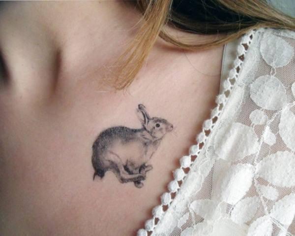 ιδέες τατουάζ λαγού στους ώμους