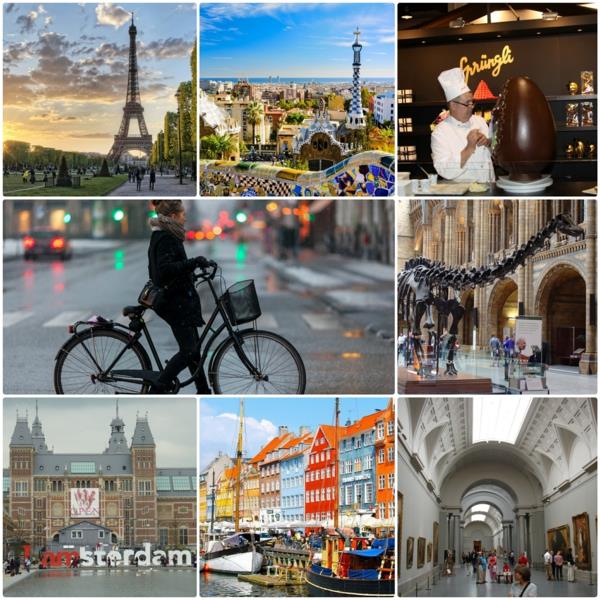 πρωτεύουσες Ευρώπη ταξίδια και διακοπές