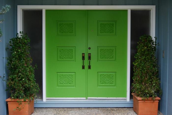ξύλινες πόρτες σπίτι πόρτα εισόδου σπιτιού από ξύλινη πόρτα σπιτιού φτιάξτε μόνοι σας ξύλο πράσινο