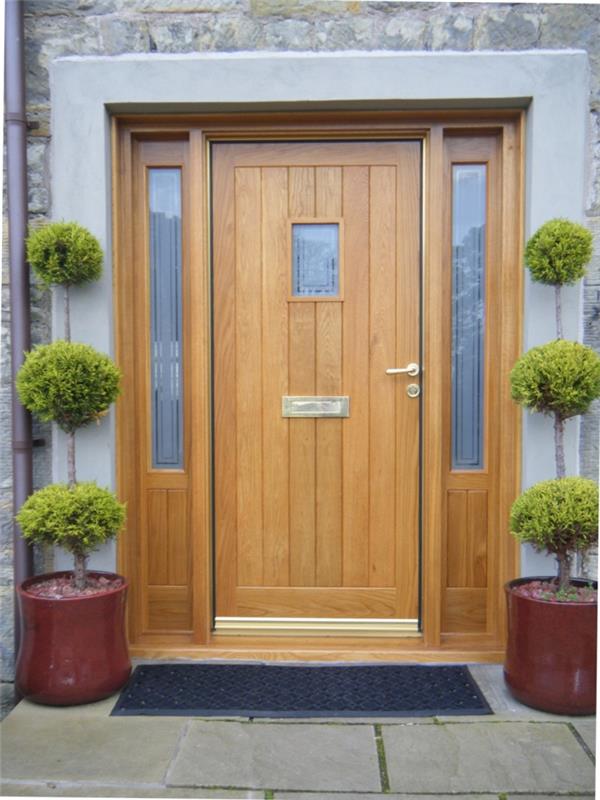 η μπροστινή πόρτα από ξύλο κατασκευάζει τη δική σας πόρτα από ελαφρύ ξύλο καρυδιάς με προστασία από τις σούβλες