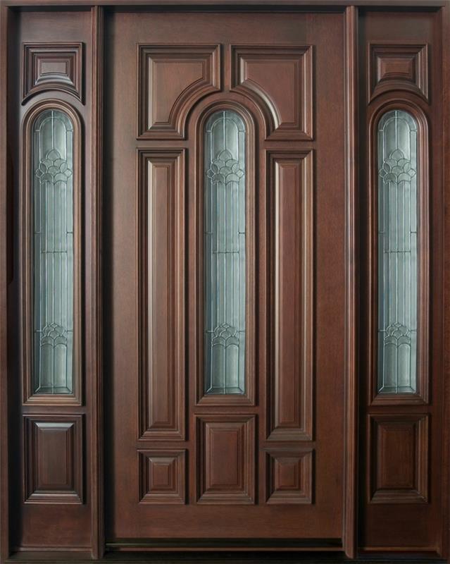 ξύλινη μπροστινή πόρτα φτιάξτε τις δικές σας πόρτες της μπροστινής πόρτας γυαλί τριών φύλλων