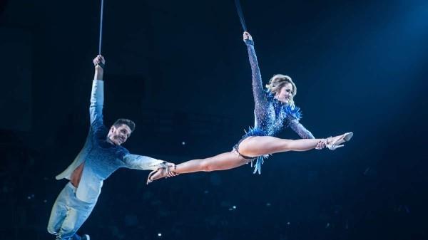 helene fischer and acrobat thomas seitel