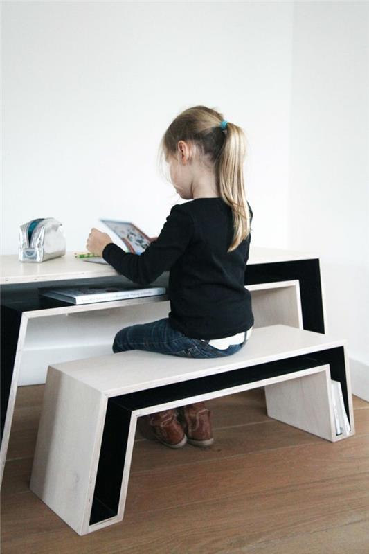 ιδέες διακόσμησης παιδικού σταθμού επίπλων γραφείου ρυθμιζόμενου ύψους