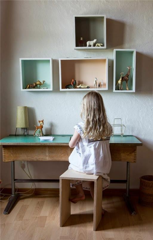 γραφείο και καρέκλες ρυθμιζόμενο καθ 'ύψος παιδικό δωμάτιο