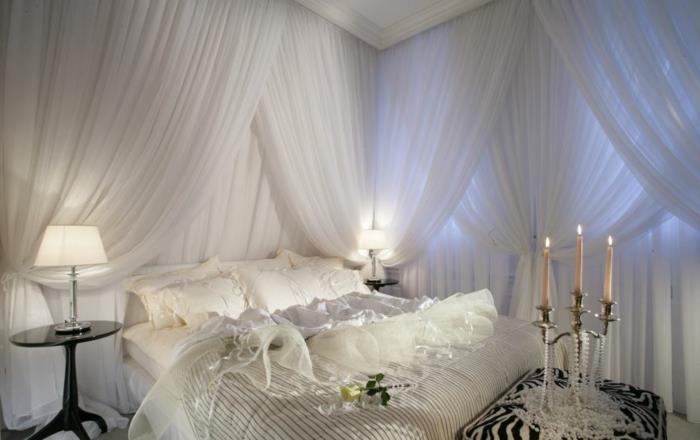 κουρτίνα κρεβάτι κουβέρτα θόλος κρεβάτι διαχωριστικό βασιλικό μαργαριτάρια