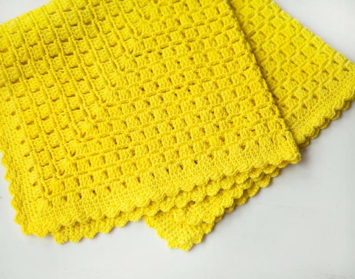 βελονάκι μοτίβο κίτρινη κουβέρτα ιδέες για το σπίτι diy ιδέες