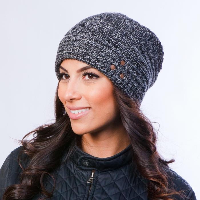 βελονάκι μοτίβο καπέλο beanie κομψό καθημερινό