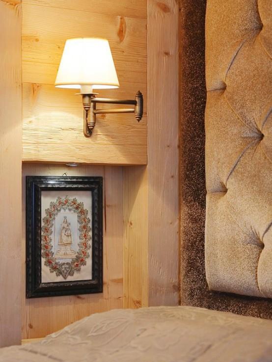 ξύλινο εσωτερικό σπιτιού φωτιστικό τοίχου επίπλωση φυσικού ξύλου