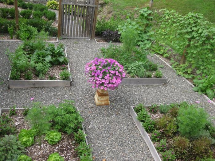 δημιουργήστε υπερυψωμένα κρεβάτια ιδέες κήπου υψωμένα κρεβάτια λουλούδια μονοπάτια κήπου