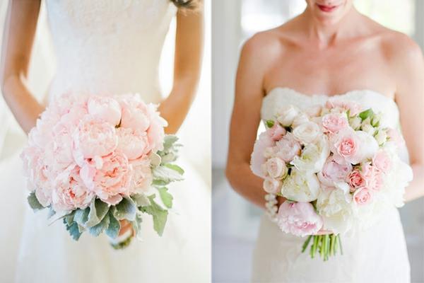 γαμήλια λουλούδια λευκά τριαντάφυλλα ρομαντικές ορτανσίες