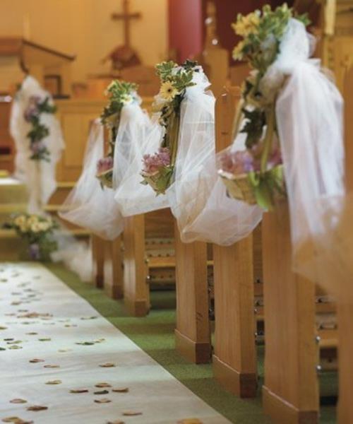 ιδέες διακόσμησης γάμου στην εκκλησία