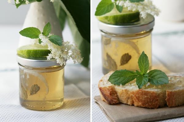 Δώρα ζελέ Elderflower από την κουζίνα