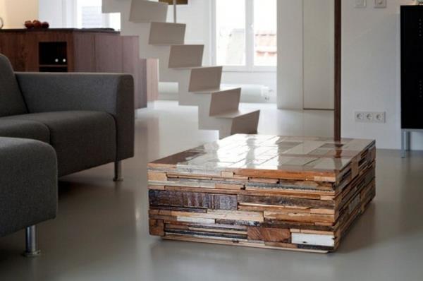 έπιπλα από ξύλινες παλέτες κάντε το μόνοι σας DIY ιδέες σκάλες