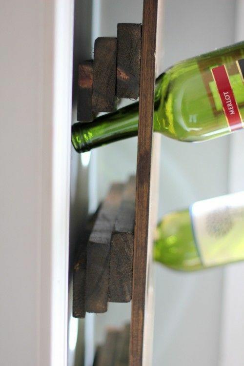 ξύλινο ράφι κρασιού για να φτιάξετε τον εαυτό σας εύκολο να φτιάξετε αποθήκη κρασιού στο σπίτι