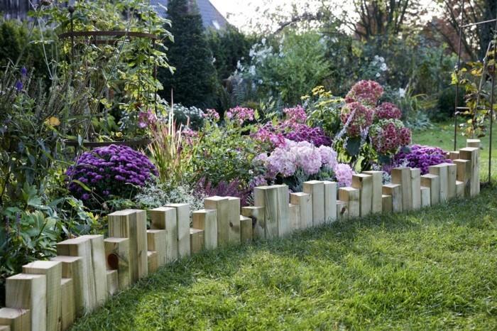 Ξύλινα δοκάρια κρεβάτι κήπου σχεδιάστε μόνοι σας φθηνές ιδέες κήπου