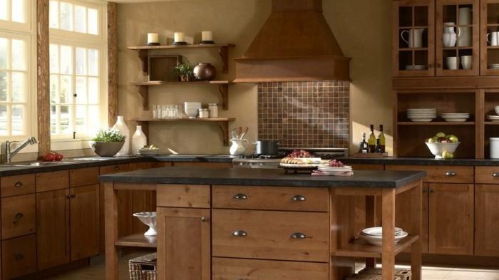 ξύλινη κουζίνα μοντέρνα κουζίνα σχεδιασμός κουζίνας μωσαϊκό πίσω τοίχου