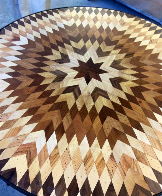 ξύλινη τέχνη συλλέγονται ξύλινα πηχάκια ξυλουργός εμφάνιση γωνιακή