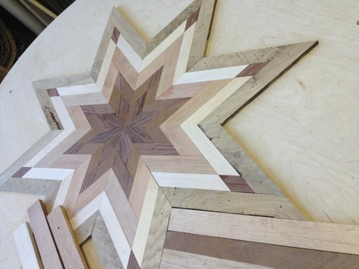 ξύλινη τέχνη συλλέγονται ξύλινα πηχάκια ξυλουργός εμφάνιση γωνιακή