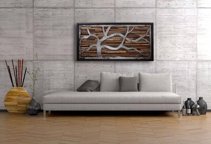 ξύλινη τέχνη δημιουργικές ιδέες διακόσμησης τοίχου τοίχου ξύλο deko2.jpeg