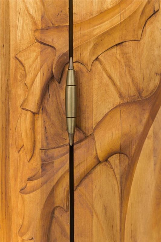 μεντεσέδες πόρτας γκαρνταρόμπας από μασίφ ξύλο