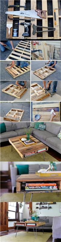 ξύλινα τραπέζια έπιπλα από παλέτες φτιάξτε ξύλινο τραπέζι μόνοι σας οδηγίες