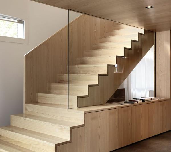 ξύλινες σκάλες σχεδιασμός ενσωματωμένη ντουλάπα