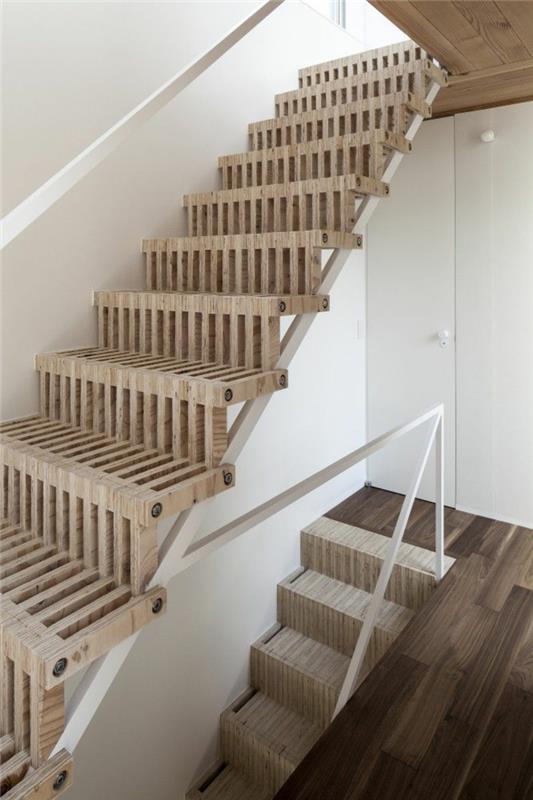 φτιάξτε το δικό σας σπίτι σκάλες παραδείγματα μοντέρνων ξύλινων σκαλοπατιών