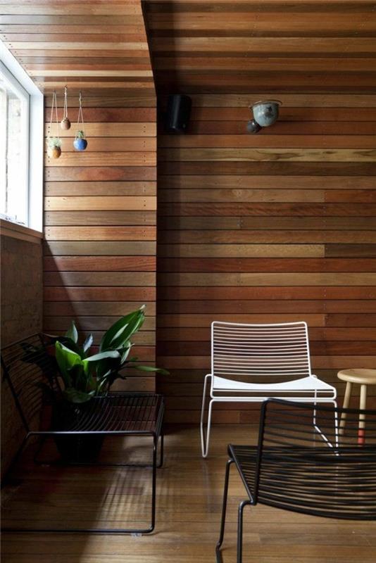 ξύλινες επενδύσεις τοίχων ιδέες δοκάρια